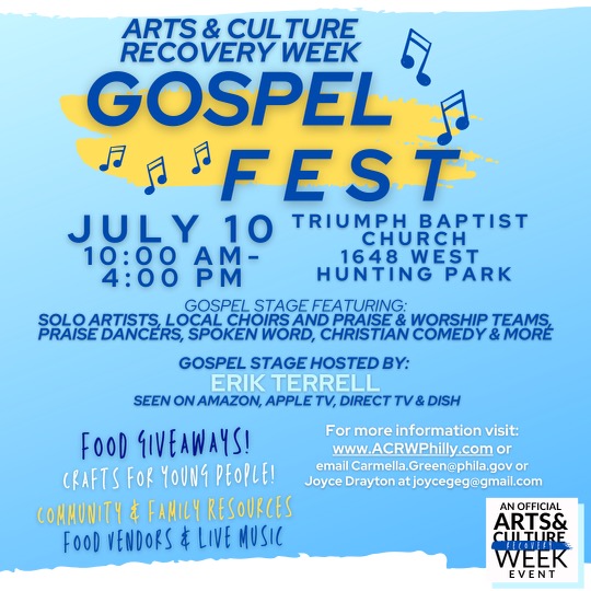 Gospel Fest The Triumph Baptist Church of Philadelphia